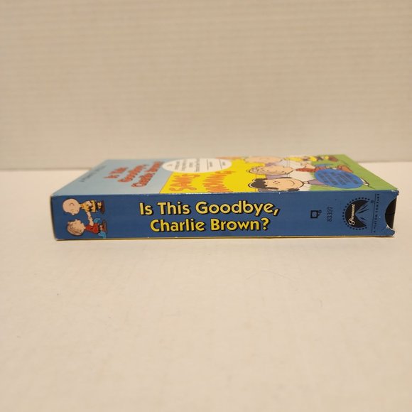 Is This Goodbye, Charlie Brown? RARE 1996 Screening VHS Cassette Tape - Picture 5 of 12